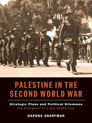cover image of Palestine in the Second World War